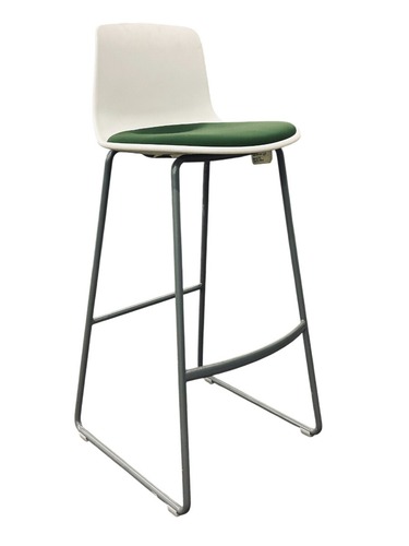 Steelcase Enea Lottus Chair (White/Green) - Image 1