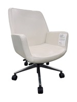 Steelcase Bindu Executive Chair (White/Chrome)
