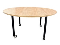 Walnut 58" Round Table