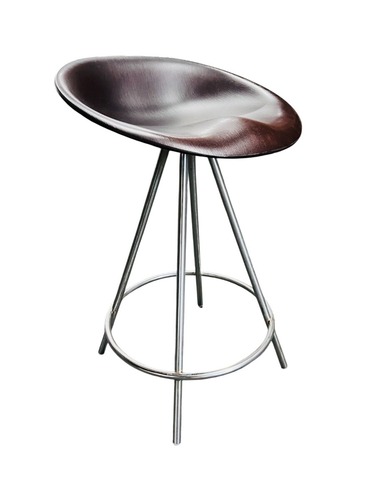 Allermuir JoJo Low Stool (Dark Wood) - Image 1