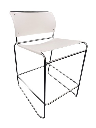 Harter Izzy Counter Height Stool (White) - Image 1