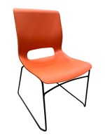 HON Motivate Stack Chair (Orange/Black)