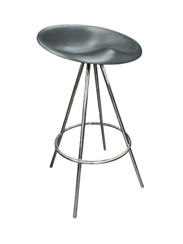 Allermuir JoJo Stool (Grey Plastic) - Image 1