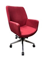 Steelcase Bindu Executive Chair (Red/Chrome)