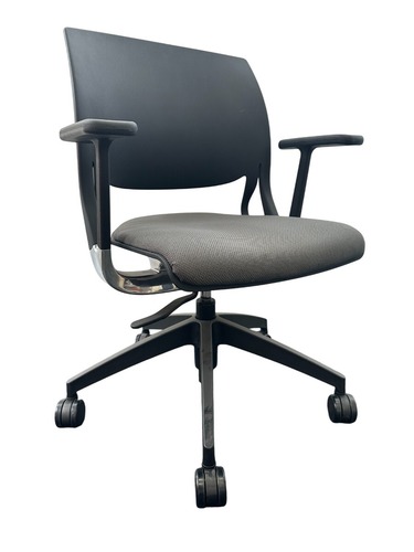 Global Novello Chair (Grey/Black) - Image 1