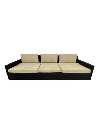 Coalesse Evaneau 3 Seat Sofa (Grey/Chrome) - Image 1