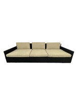 Coalesse Evaneau 3 Seat Sofa (Grey/Chrome)