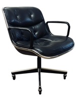 Knoll Pollock Executive Chair (Black/Chrome)