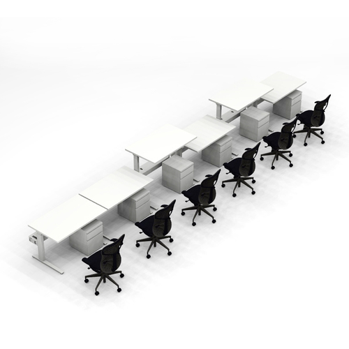 Single Height Adjustable Row of 6, TA6 - Image 1
