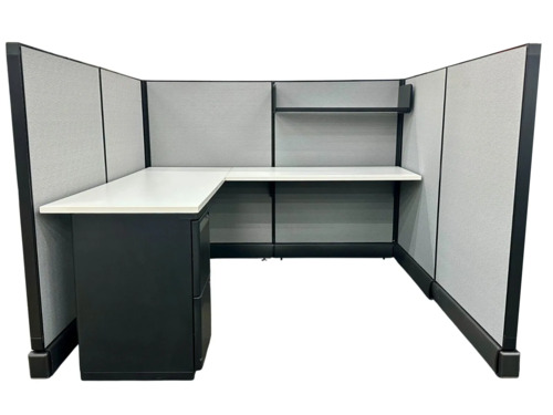 ReNewed Herman Miller AO2 Cubicle (6'D x 6'W x 53"H) - Image 1