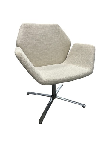 Keilhuaer Cahoots Side Lounge Chair (White) - Image 1