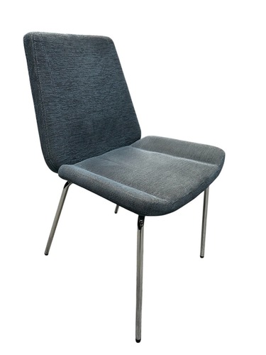 Keilhauer Cahoots Armless Side Chair (Blue/Chrome) - Image 1