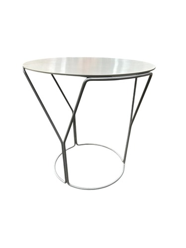 Keilhuaer Cahoots Small Round Table (Silver/Chrome) - Image 1