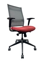 SitOnIt Wit High Back Task Chair (Red/Black)
