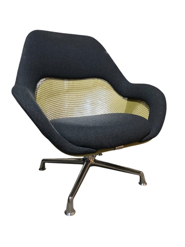 Steelcase Sw_1 Lounge Chair (Green & Black /Chrome) - Image 1