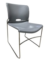 HON Olson High-Density Stacker (Gray/Chrome)