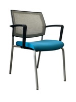 SitOnIt Focus Side Chair (Blue/Black)