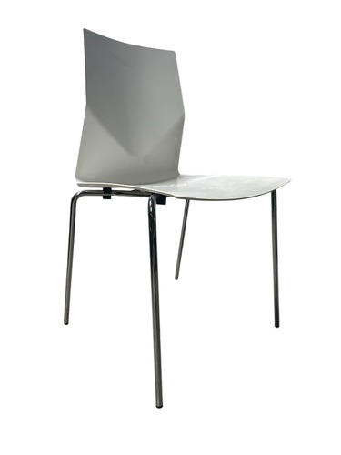 HighTower FourCast 2 Chair (White/Chrome) - Image 1