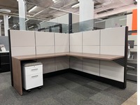 Renewed Herman Miller Ethospace Cubicle (6'D x 6'W x 54"H)