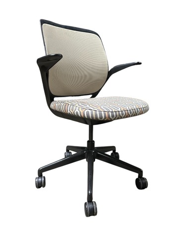 Steelcase Cobi Task Chair (Mutli Patterened/Black) - Image 1