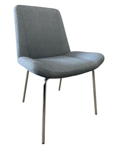 Keilhauer Cahoots Armless (Grey/Chrome) - Image 1