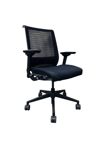 Steelcase Think Task Chair (Black Mesh/Black) - Image 1