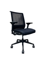 Steelcase Think Task Chair (Black Mesh/Black)