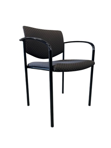 Steelcase Player Stack Chair (Brown/Black) - Image 1