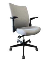 Knoll Remix Task Chair (Light Grey/Black)