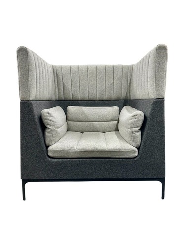 Allermuir Haven Lounge Single Seat Armchair with Headrest - Image 1