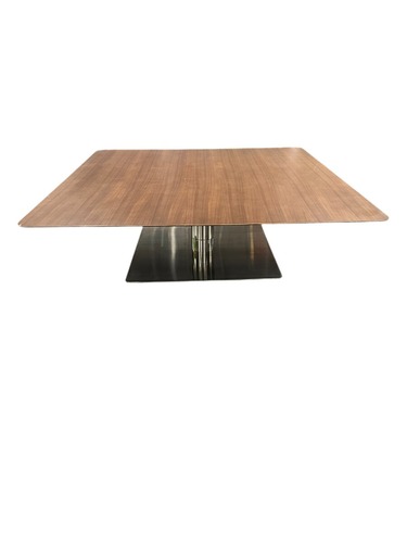 Mid-century Bernhardt Quiet 42" Coffee Table (Walnut) - Image 1