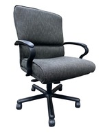 Brayton International Grey Conference Chair (Grey/Black)