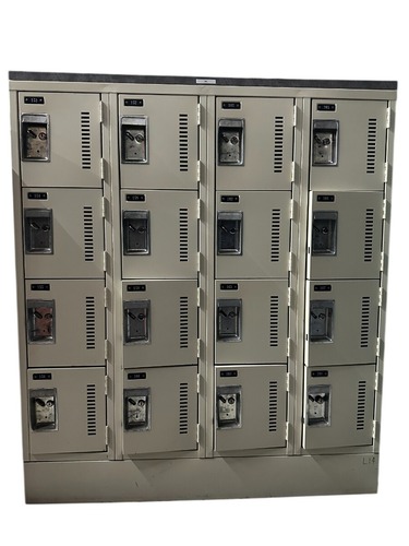 Four-Wide Six-Tier Locker (White) - Image 1
