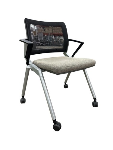 OFS Flexxy Multi-Purpose Guest Chair (Black/Tan) - Image 1