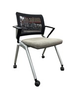 OFS Flexxy Multi-Purpose Guest Chair (Black/Tan)