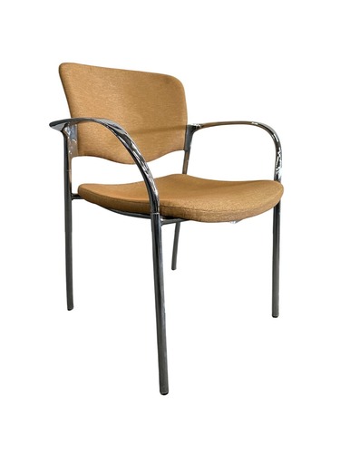Stylex Welcome Side Chair (Wood/Chrome) - Image 1