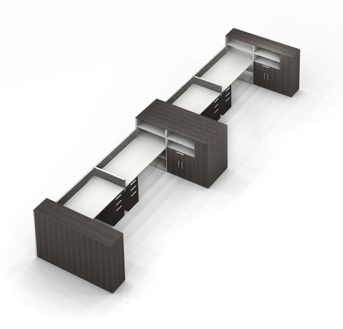'Layout' and 'Tu' Workstation Cluster WS-4S - Image 1
