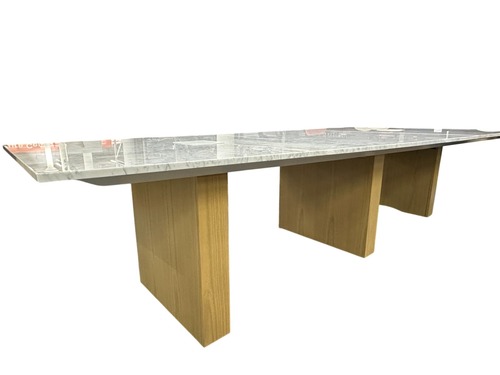 11' Nucraft Flow Sightline (Carrara Marble Top/Dune Veneer) - Image 1