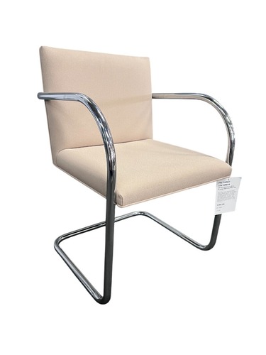 Replica Brno Tubular Chair (Beige/Chrome) - Image 1