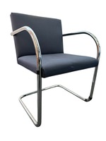 Replica Brno Tubular Chair (Navy Blue/Chrome)