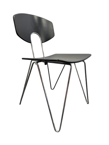 Kusch & Co Mikado 1800 Stackable Side Chairs by Walter Leeman, Oval Back - Image 1
