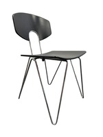 Kusch & Co Mikado 1800 Stackable Side Chairs by Walter Leeman, Oval Back