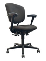 Haworth Improv H.E Task Chair (Brown Black Speckled/Black)