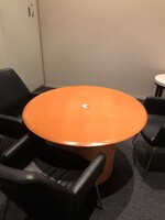 Maple Veneer 42" Round Table