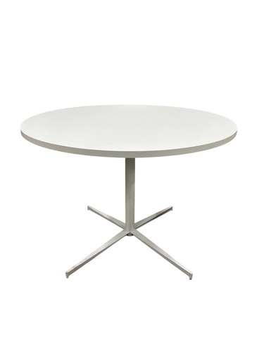 Bush Business Office 42" Round White Laminate Table - Image 1