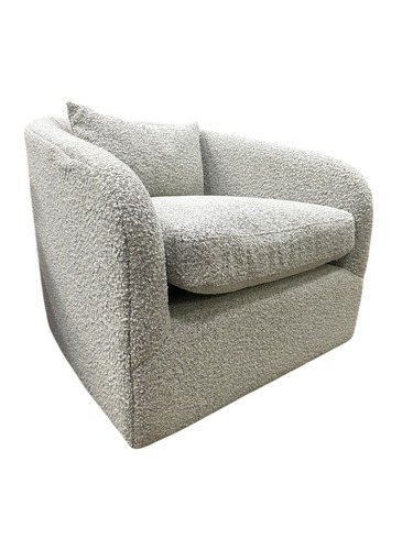Four Hands Topanga Swivel Chair (Knoll Domino) - Image 1