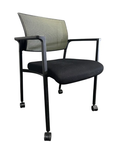 Compel Speedy Multipurpose Training Chairs (Black/Black - Image 1