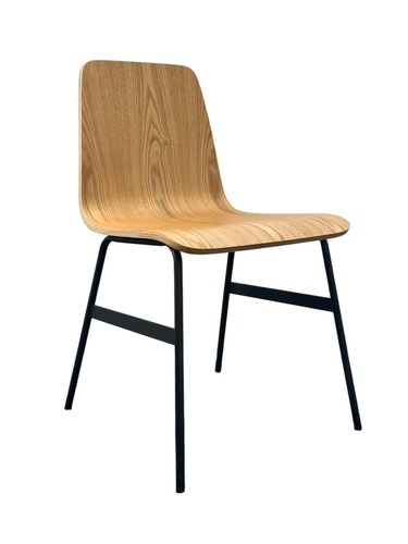 Gus Modern Lecture Ash Wood Side Dining Chair - Image 1