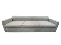 Herman Miller Bevel 3 Seat Sofa (Heathered Grey)