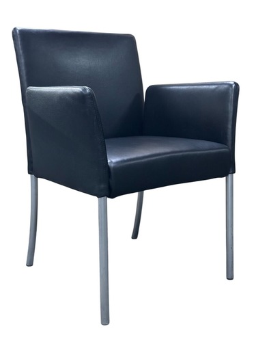 Coalesse Switch Arm Chair (Black/Silver) - Image 1